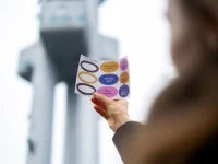 Samolepky— Atrium&nbsp;Žižkov