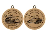 Výroční turistická známka — 80.&nbsp;výročí konce II.&nbsp;světové&nbsp;války