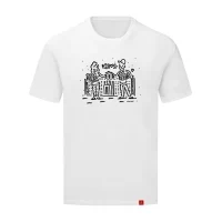 Triko — Vladimír Strejček — motiv Radost (bílé)