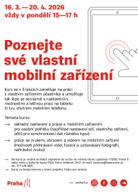 Kurz poznejte své vlastní mobilní zařízení — jaro&nbsp;2026